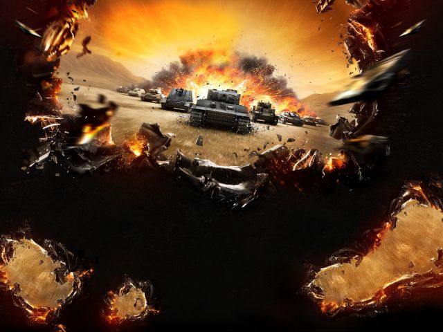 Игры, танки, игра, взрыв, wot, world of tanks. скачать фото Игры, танк