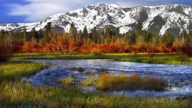 River And Mountains