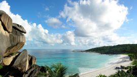 La Digue Seychellen