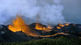 Erupting Volcano