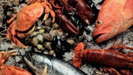 Морепродукты Рыба