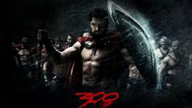 300 Спартанцев Постер
